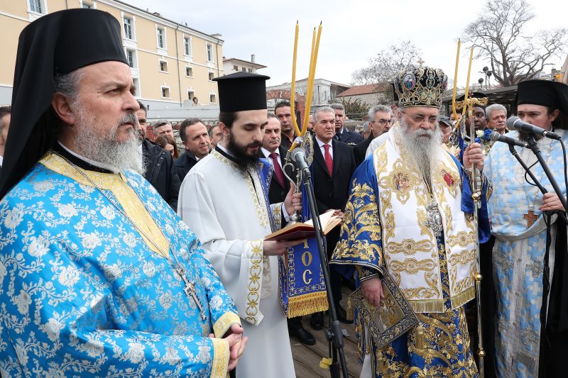 Τα Άγια Θεοφάνεια στην Ιερά Μητρόπολη Δράμας